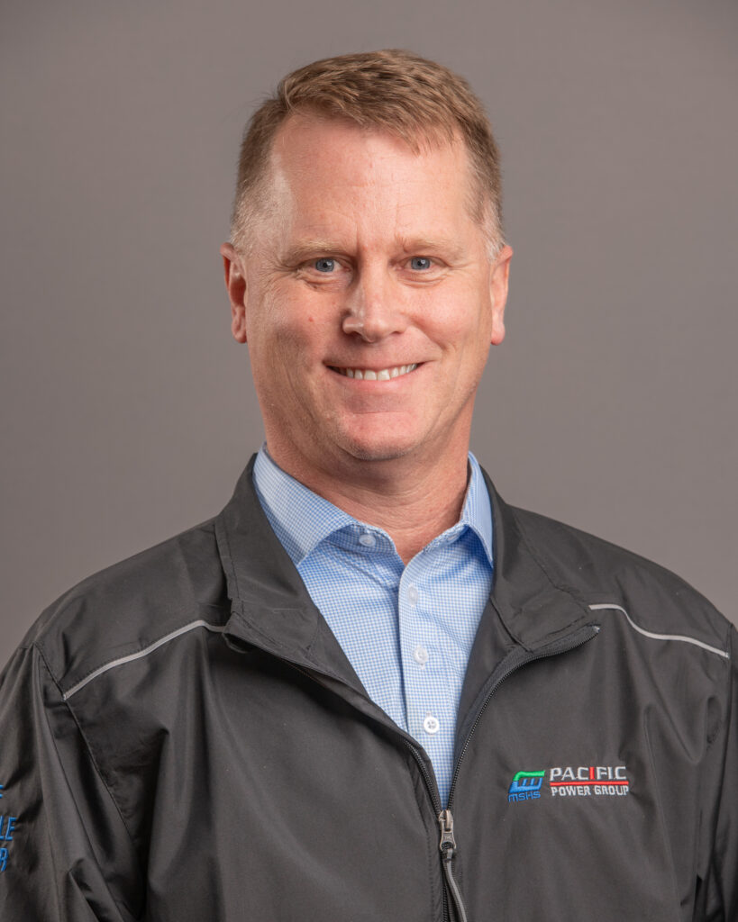 MSHS Pacific Power Group Vice President of Industrial Pete Jacobs